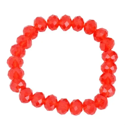 2015 Costume Party Red Crystal Handmade Bead Bracelet