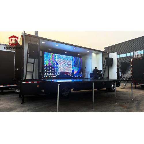 Camión de eventos de luz pro liga con LED