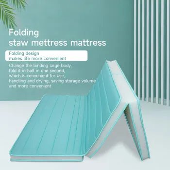 Washable Tri-Folding Breathable Baby Mattress Pad
