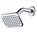 Industrial Fashion style Matte Black 9inch ABS Plastic Rain Shower Head with Swivel Bal