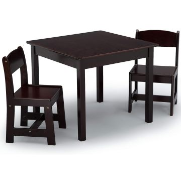 Factory Direct Luxury Solid Wood Dining Room Table Set for Homeschooling, Living Rooms, Hotels & Schools