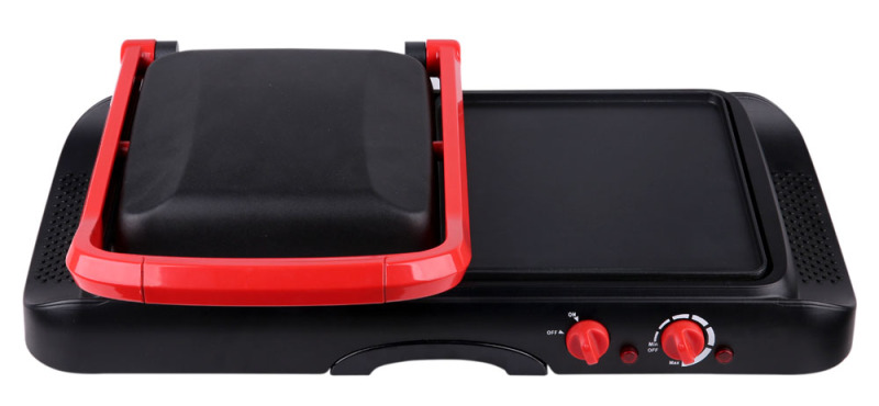 Multifunctional Press Grill Contact Grill Panini Maker 2in1