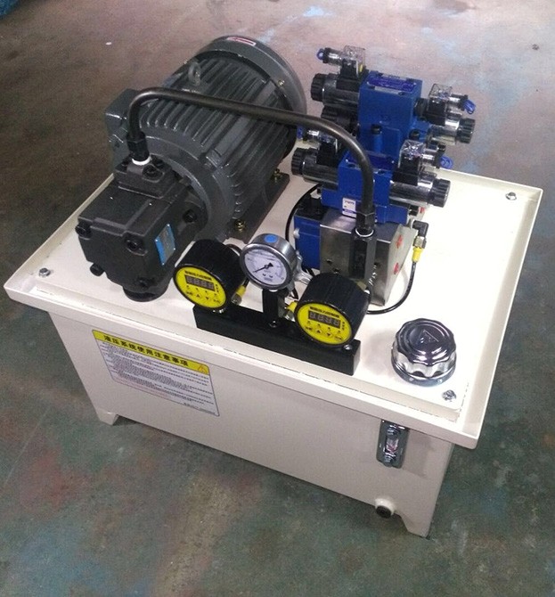 Vane type digital display pump station
