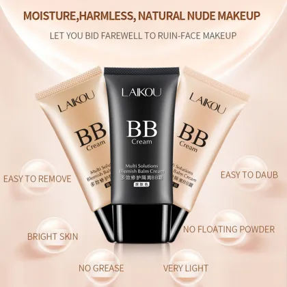 Private Label Natural Color BB Cream - 50g Moisturizing Tube Pack