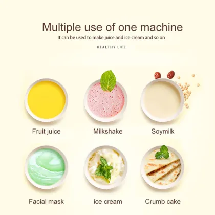 USB Rechargeable Mini Juicer Blender - Portable Household Electric Fried Juicer