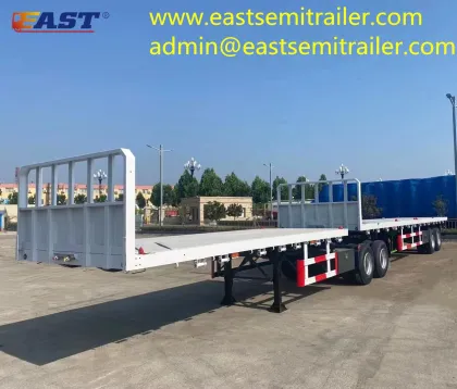 EAST Super Tandem Link Flatbed Trailer