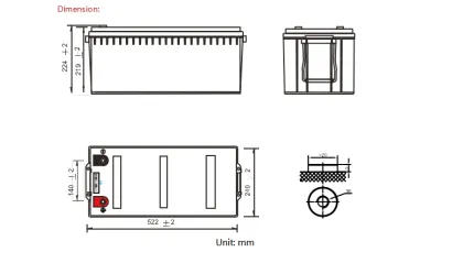 25.6v LFP battery management system