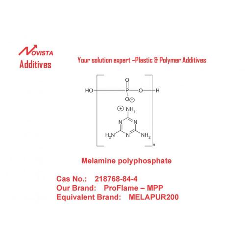 MPP 멜라민 폴리 포스페이트 멜라 푸르 200 218768-84-4 멜라민 피로 포스페이트 DMPY