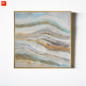 Abstract Seawaves Artwork Oil Painting