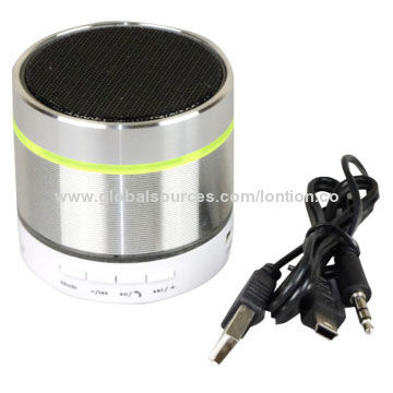 OEM Accepted Mini Bluetooth Speaker with Music Partner, 2.402 to 2.480GHz Frequency