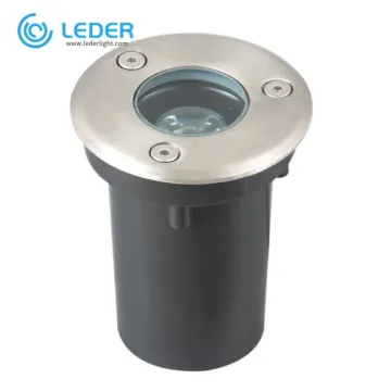 LEDER Aluminum Dimmable 3W LED Inground Light