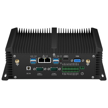 임베디드 산업용 PC 8350U GPIO 팬리스 미니 컴퓨터