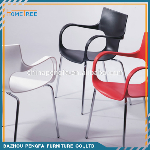 Hot Sale New Design Stackable Practical Plastic Dining Chair