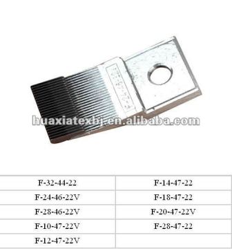 Trickplate Units F-24-46-22V for karl mayer warp knitting machines
