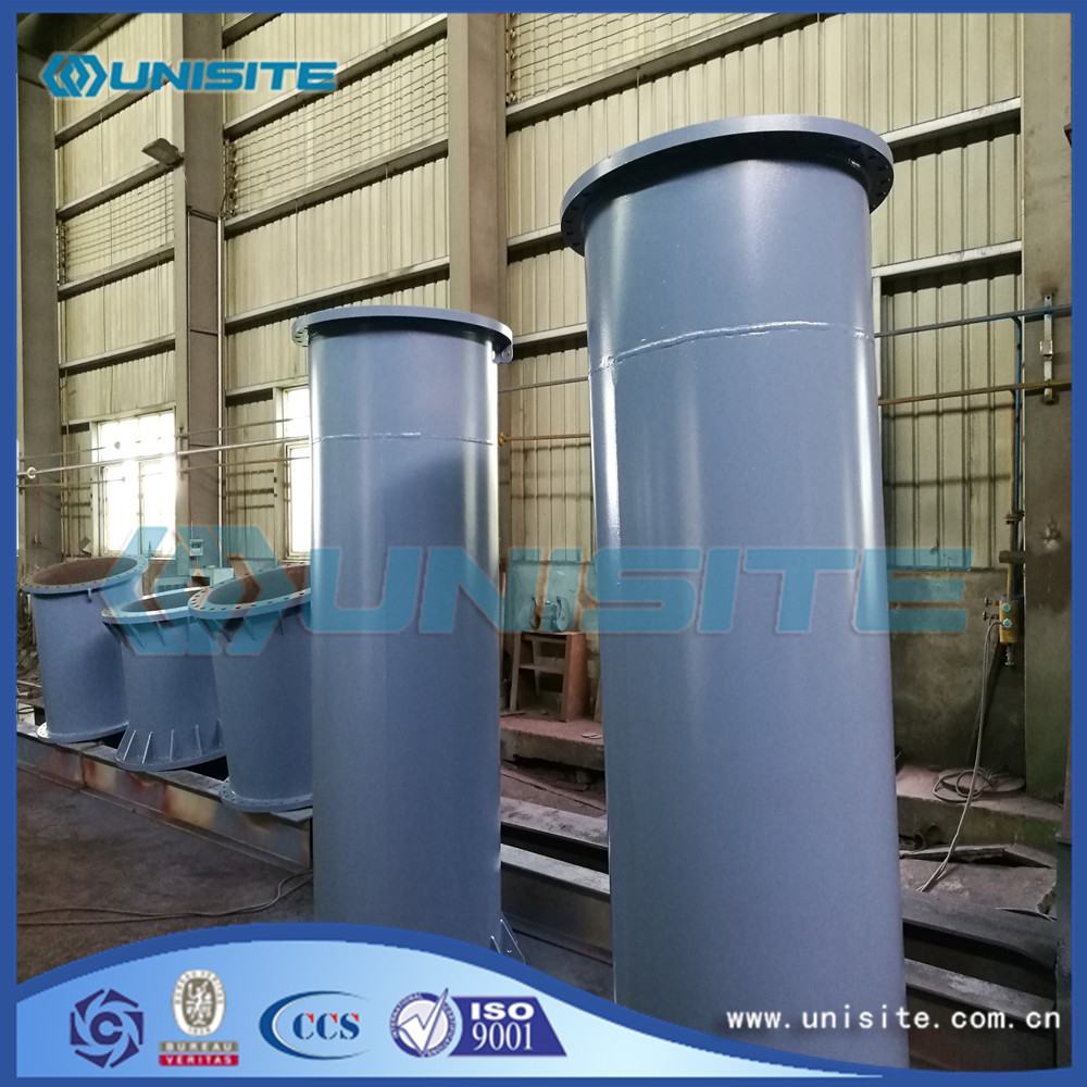 Exhaust Straight Steel Pipe With Flange For Sale