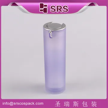 15ml 30ml 50ml Plastic Airless Cosmetic Packaging,airless sun cream bottle