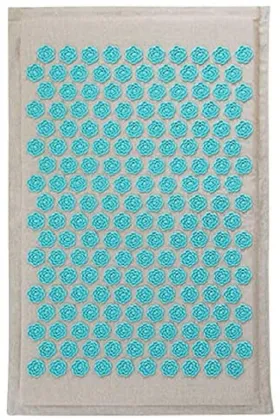 coconut fill linen fabric health therapy acupressure mat