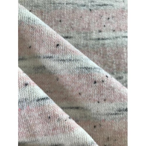 Speckled Stripes French Terry Stickad