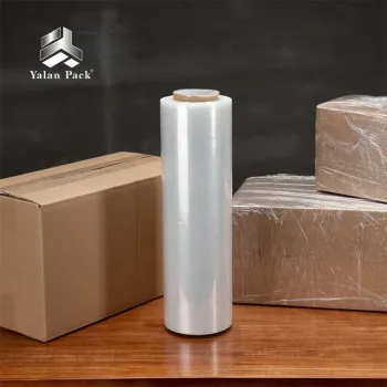 100% Raw Material 20 Microns Stretch Film 2.3Kg Plastic Roll Plastic Wrap