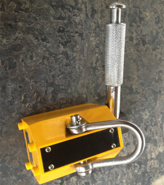 Magnetic Lifter 100KG - 220Lbs Lifting Magnet Max Capacity on 2" Steel Hoist Mag