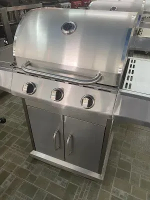 Stainless Steel Gas BBQ Grill