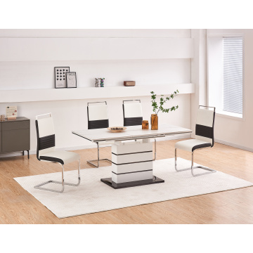 Mesa de ardósia Smart Expand | Minimalista de slide único