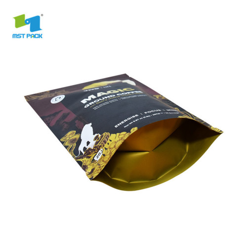 wholesale metallized standup food packaging pouch