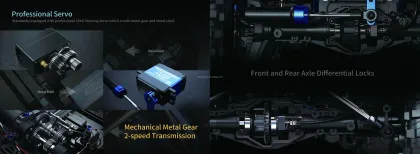 Mjx H8h West 1/8 Remote Control Vehicle - Professional Climbing Off Road Toy