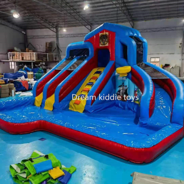 Colorful Waterslide Jumpers: Popular Multi-Slide Inflatable Combos for Kids