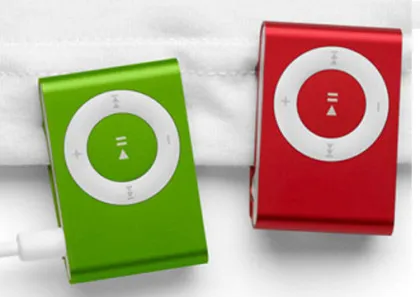 Colorful Portable Fashion Music Mini Clip Mp3 Player 512mb, 2gb, 4gb Gift For Promotion