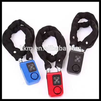 Reinforced Anti-theft Alarm Bluetooth Smart Lock for Bike, Motorcycle and Door