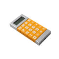 Calcolatrice tascabile a 8 cifre con pulsante in silicone