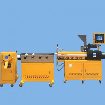 Lab twin screw granulation line / PLC control