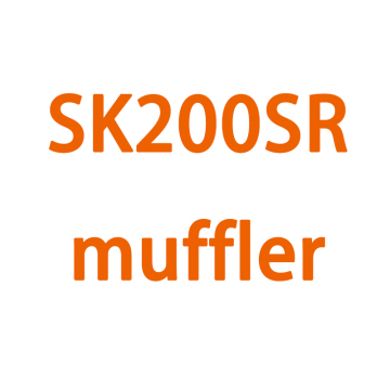 Peças de silenciador de escavadeira SK200SR