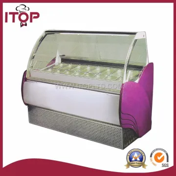 GN1/4 Pan ice cream storage freezers