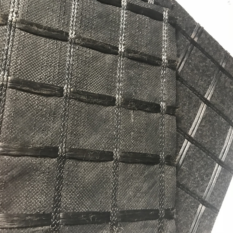 Polyester Non Woven Geotextile Composite Biaxial Geogrid