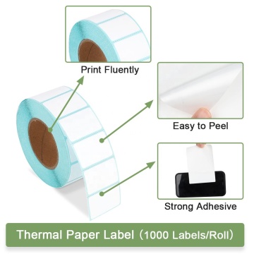 Self adhesive thermal paper sticker label thermal paper