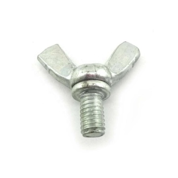 Metric steel regular wing screws