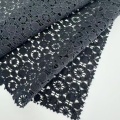 Runder, durchbrochener Spitzenstoff aus Baumwoll-Nylon mit Blumenmuster