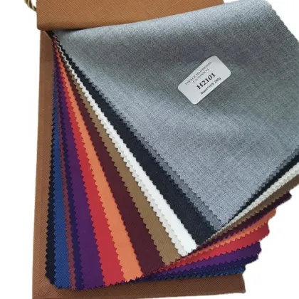 Super 150's Cashmere Solid Check Fabric Book
