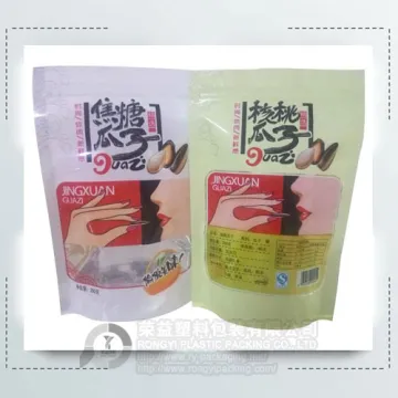 Plastic Printing Stand up Pouch with Zipper