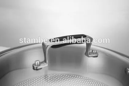 Korea Design Stambe All Clad 316 stainless steel electric wok