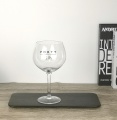 verres de verre à vin de couleur personnalisés