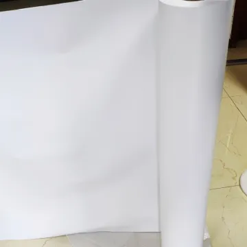White pvc film printing layer for vinyl floor