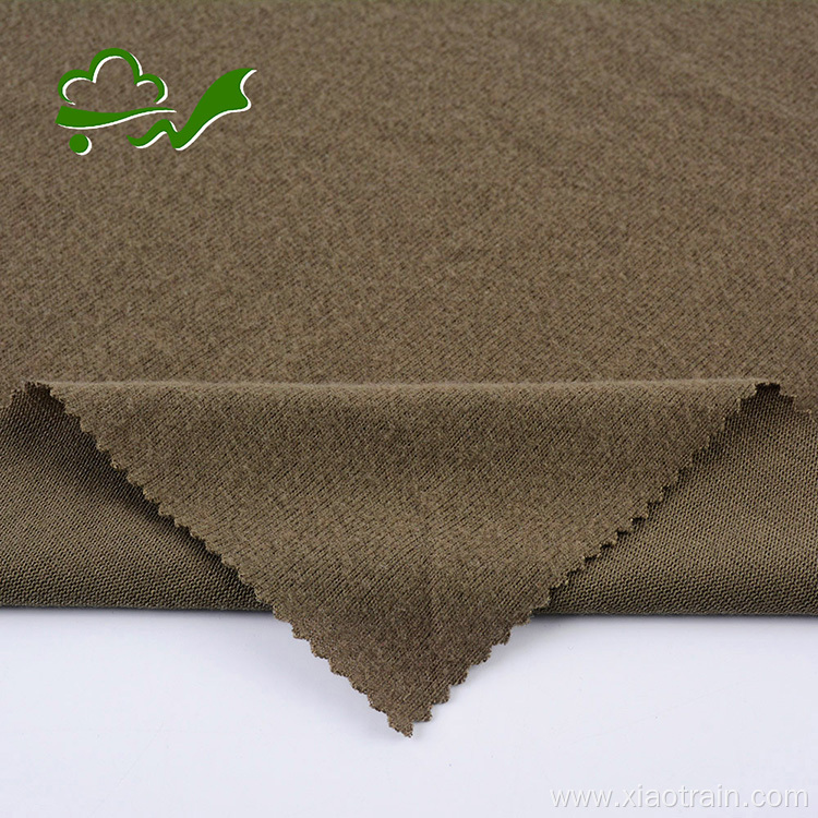 40S Fancy Brushed Knitted Loose Polyester Rayon Fabric