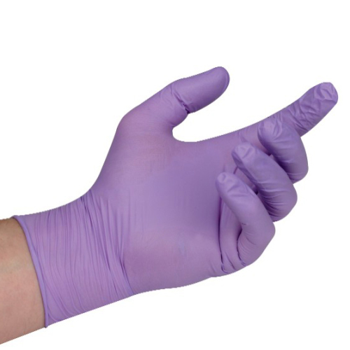 White Black Purple Blue Nitrile Gloves (NG-33)