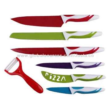 Stainless Steel Knife Set, Includes 1.8mm Thick 8-inch Chef's Knife