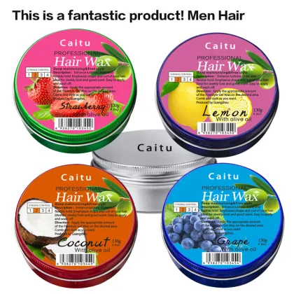 Long-Lasting Strong Hold Hair Pomade Wax - Personalized Styling Hair Wax
