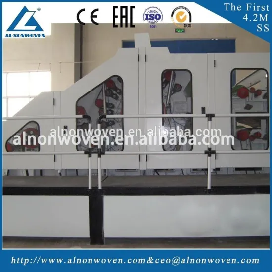 High Capacity 100kg-400kg/h All Kinds of Fiber Carding Machine in Nonwoven
