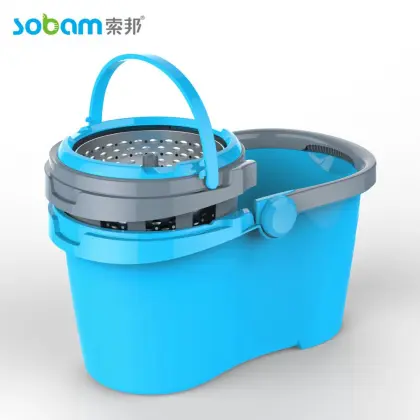 Hands Free Microfiber Twist Floor Mop